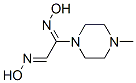 Piperazine, 1-[(1Z,2E)-bis(hydroxyimino)ethyl]-4-methyl- (9CI) 化学構造式
