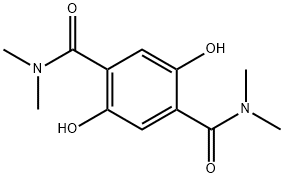 TEREPHTHALAMIDE, 2,5-DIHYDROXY-N,N,N',N'-TETRAMETHYL- 化学構造式