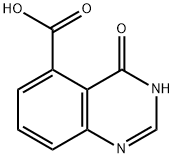 5-Quinazolinecarboxylic acid, 3,4-dihydro-4-oxo- Struktur