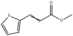 3-(噻吩-2基)丙烯酸甲酯, 20883-96-9, 结构式