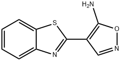 4-(2-苯并噻唑)-5-异噁唑胺,208938-48-1,结构式