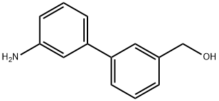 3-(3-Aminophenyl)benzyl alcohol 化学構造式