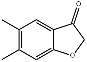 3(2H)-BENZOFURANONE, 5,6-DIMETHYL- 结构式