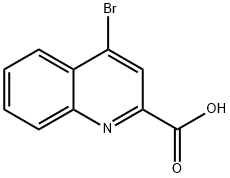 4-溴喹啉-2-羧酸,209003-46-3,结构式