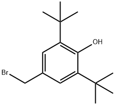 4-(bromomethyl)-2,6-ditert-butyl-phenol Struktur