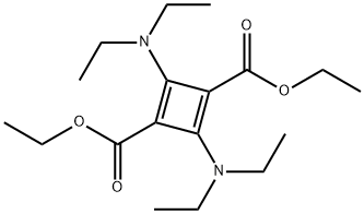 diethyl 2,4-bis(diethylamino)cyclobuta-1,3-diene-1,3-dicarboxylate Structure