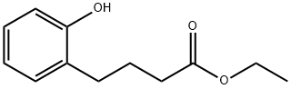 ethyl 4-(2-hydroxyphenyl)butanoate 化学構造式