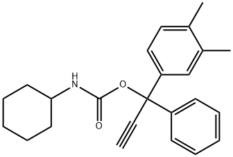 20921-50-0 N-Cyclohexylcarbamic acid 1-phenyl-1-(3,4-xylyl)-2-propynyl ester