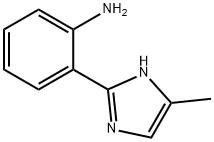 2-(4-甲基-1H-咪唑-2-基)苯胺,209251-84-3,结构式