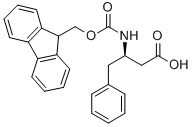Fmoc-D-beta-homophenylalanine Structure