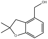 4-Benzofuranmethanol, 2,3-dihydro-2,2-dimethyl- Struktur