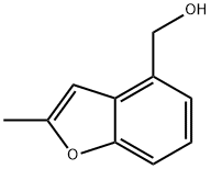 4-Benzofuranmethanol,  2-methyl-,209256-61-1,结构式