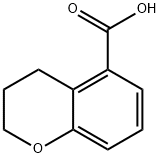 chroman-5-carboxylic acid Struktur