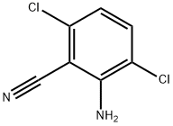 Benzonitrile, 2-aMino-3,6-dichloro- Structure