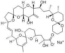 OKADAIC ACID SODIUM SALT Struktur