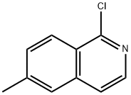 1-CHLORO-6-METHYLISOQUINOLINE Struktur