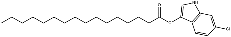 6-CHLORO-3-INDOXYL PALMITATE 结构式