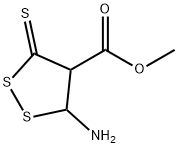 1,2-Dithiolane-4-carboxylicacid,3-amino-5-thioxo-,methylester(9CI)|