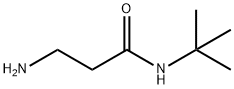 3-氨基-N-(叔-丁基)丙酰胺 结构式