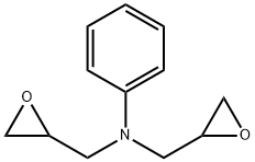 N N-DIGLYCIDYLANILINE Structure