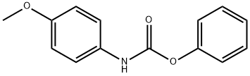 苯基(4-甲氧基苯基)氨基甲酸酯,20950-96-3,结构式