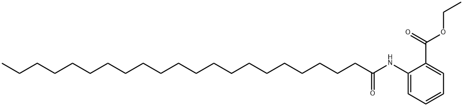 乙基 N-二十二烷酮-邻-氨基苯甲酸酯,209523-04-6,结构式