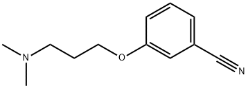 3-[3-(dimethylamino)propoxy]benzonitrile,209538-81-8,结构式