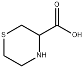 3-チオモルホリンカルボン酸 化学構造式