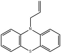 10-アリル-10H-フェノチアジン 化学構造式