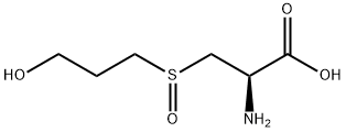 L-ALANINE, 3-[(3-HYDROXYPROPYL)SULFINYL]- Structure