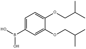 3,4-双(2-甲基丙氧基)苯硼酸,209673-76-7,结构式
