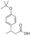 (S)-3-(4-TERT-BUTOXYPHENYL) BUTANOIC ACID,209679-19-6,结构式