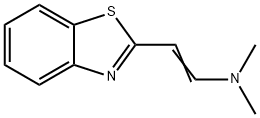 Ethenamine, 2-(2-benzothiazolyl)-N,N-dimethyl- (9CI) Structure