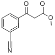 3-(3-氰基苯基)-3-氧代丙酸甲酯,209731-74-8,结构式