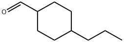 4-丙基环己烷-1-甲醛 结构式