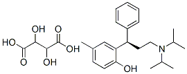 酒石酸托特罗定,209747-05-7,结构式