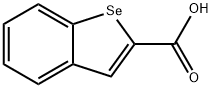 ベンゾ[b]セレノフェン-2-カルボン酸 化学構造式