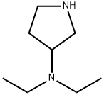 3-(二乙氨基)吡咯烷 结构式