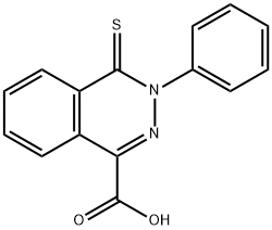 3-phenyl-4-thioxo-3,4-dihydrophthalazine-1-carboxylic acid|3,4-二氢-3-苯基-4-硫代酞唪-1-甲酸