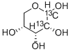 D-核糖-1,2-13C2, 209909-88-6, 结构式