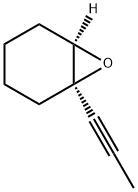7-Oxabicyclo[4.1.0]heptane, 1-(1-propynyl)-, (1R,6R)- (9CI) 结构式