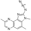2-叠氮-3,4,8-三甲基-3H-咪唑并[4,5-F]喹喔啉, 210100-58-6, 结构式