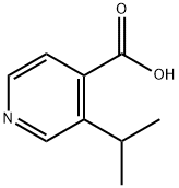 Isonicotinic acid, 3-isopropyl- (8CI) 化学構造式