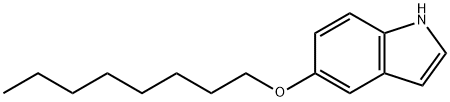 5-Octyloxy-1H-indole 结构式