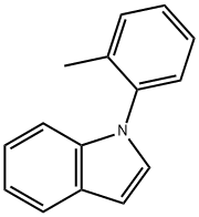 1H-Indole, 1-(2-Methylphenyl)- Structure