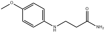 3-[(4-METHOXYPHENYL)AMINO]PROPANAMIDE|3-[(4-甲氧基苯基)氨基]丙酰胺