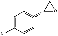2α-(4-クロロフェニル)オキシラン 化学構造式