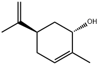 (2S,4R)-p-メンタ-1(6),8-ジエン-2-オール 化学構造式