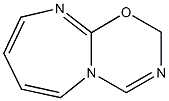 2H-1,3,5-Oxadiazino[3,2-a][1,3]diazepine(9CI) 化学構造式