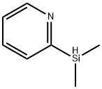 2-(二甲基硅酯)吡啶 结构式